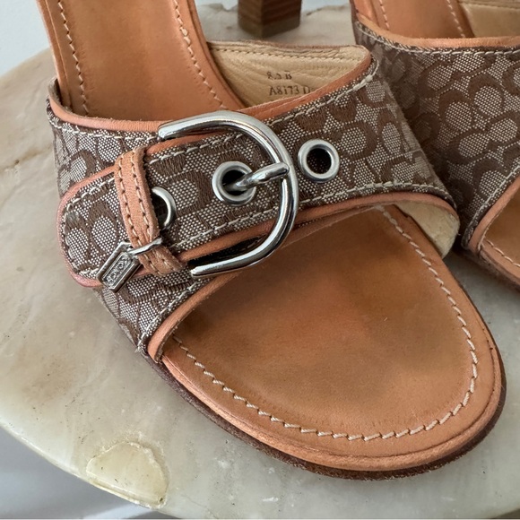 Coach Women's Daryn Slide Heels Size 8.5 - Picture 2 of 15